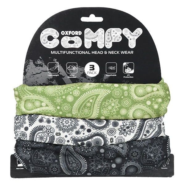 COMFY PAISLEY QTY3 OXFORD