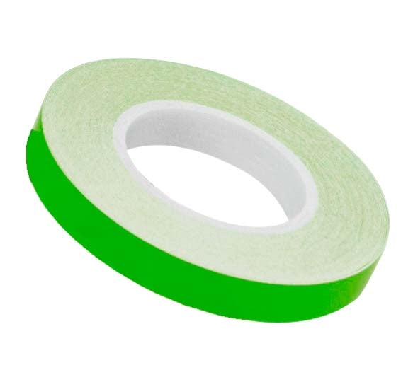 WHEEL STRIPES FLUO GREEN + APPL
