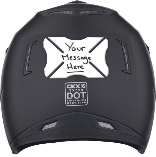 HELM BUMPER PROT PERSONALISED MESSAGE
