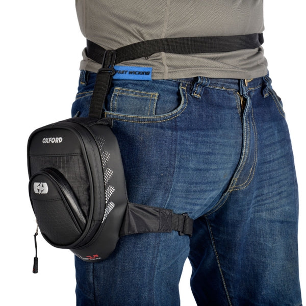 LEG BAG L1R BK OXFORD