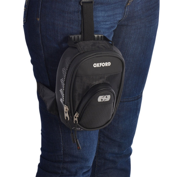 LEG BAG L1R BK OXFORD