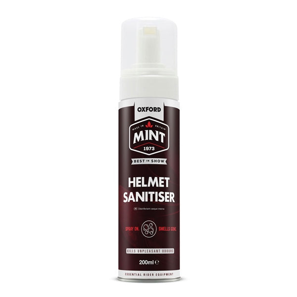 HELM SANITISER FOAM MINT 200ML