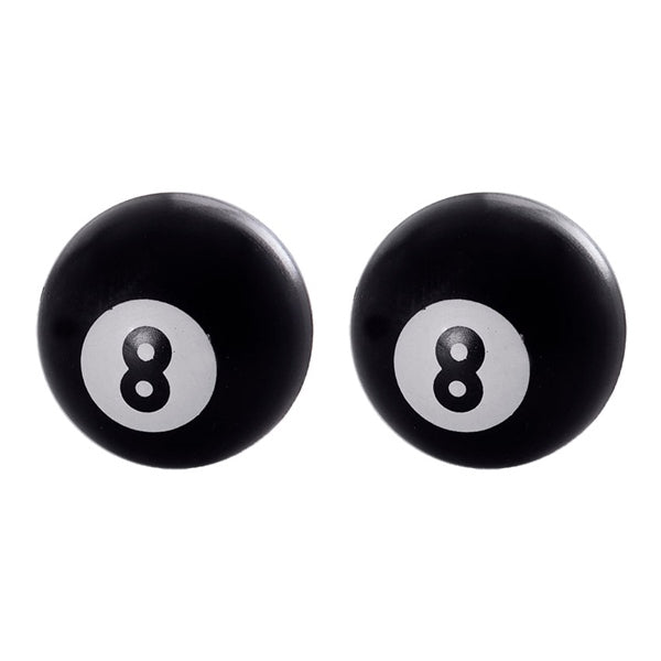 VALVE CAP 8 BALL QTY2 OXFORD
