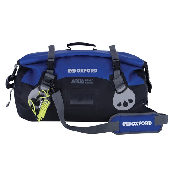 ROLL BAG AQUA T50 BK/BL OXFORD