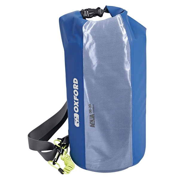 SHOULDER BAG AQUA M-20 BL OXFORD