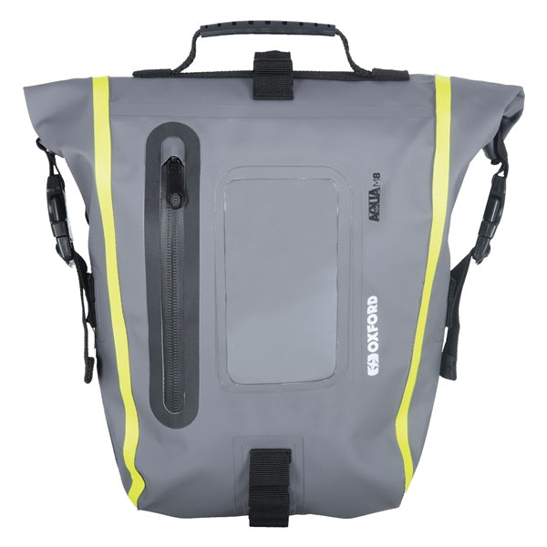 TANK BAG AQUA M8 BK/GY/FLUO OXFORD