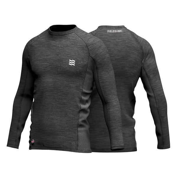 HEATED UNDERWEAR TOP PRIMER MEN BK 2XL