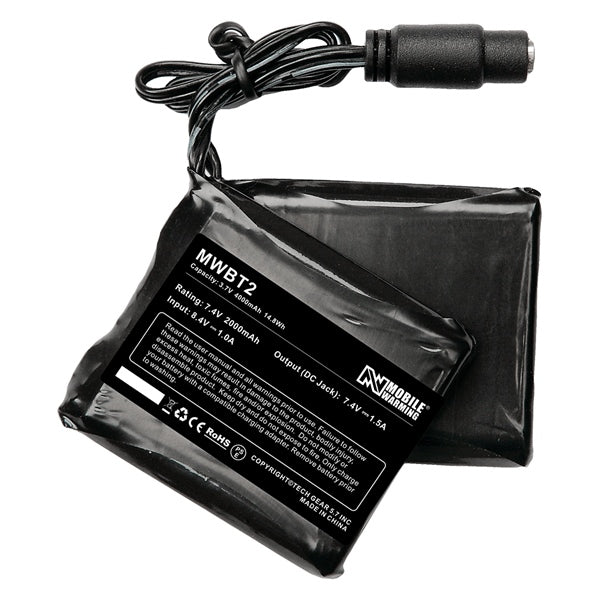 BATTERY LITHIUM-ION GLOVE 7.4V BK