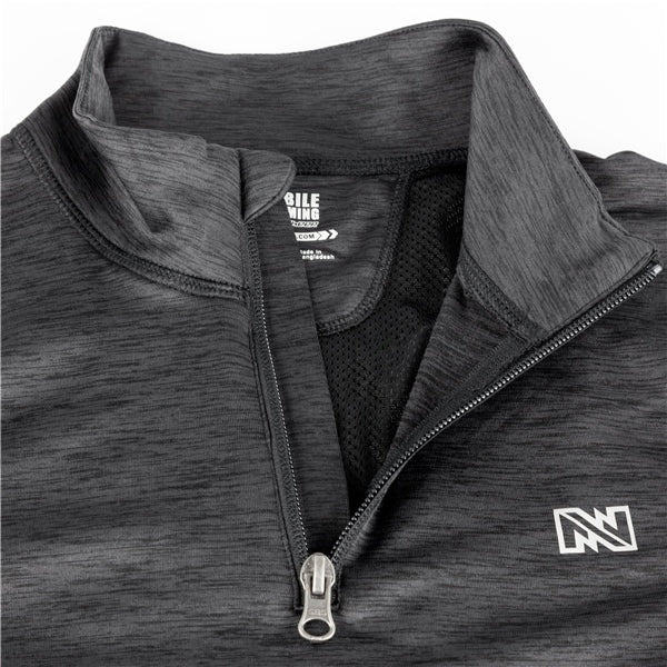 HEATED UNDERWEAR TOP ION WOM BK L