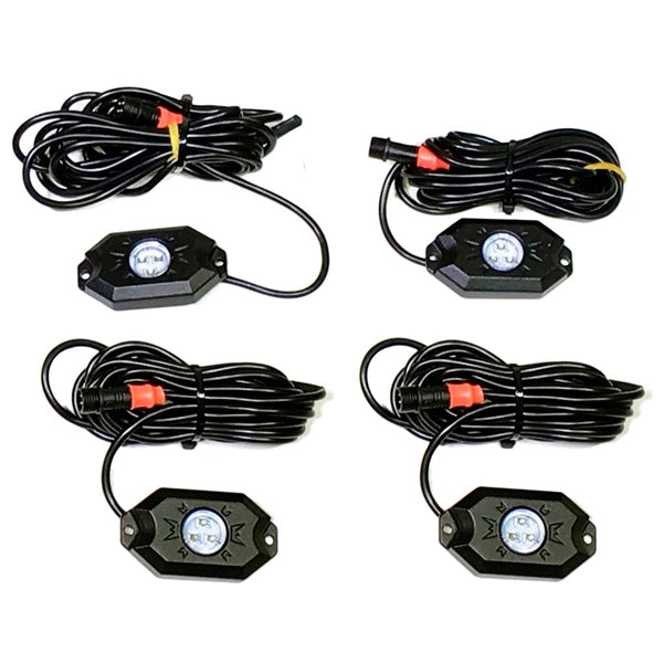 ROCK LIGHT RGB 4 PCS QUAKELED