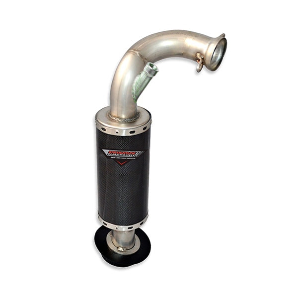 MUFFLER CARBON FIBER POL STRAIGHTLINE