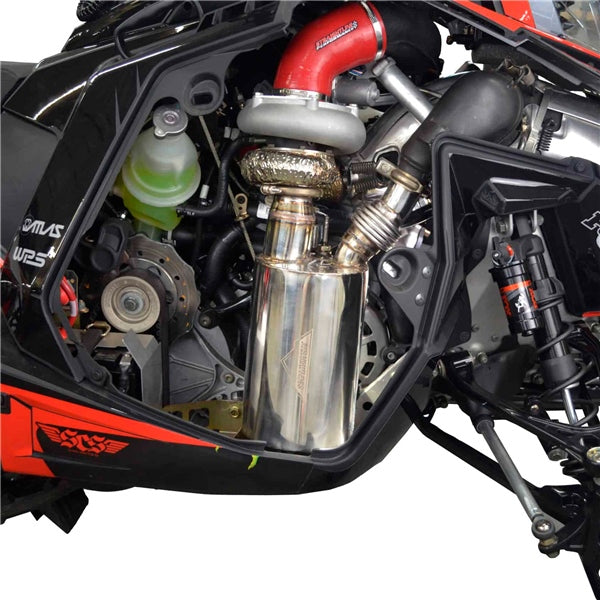 MUFFLER LIGHTWEIGHT STAINLESS POL