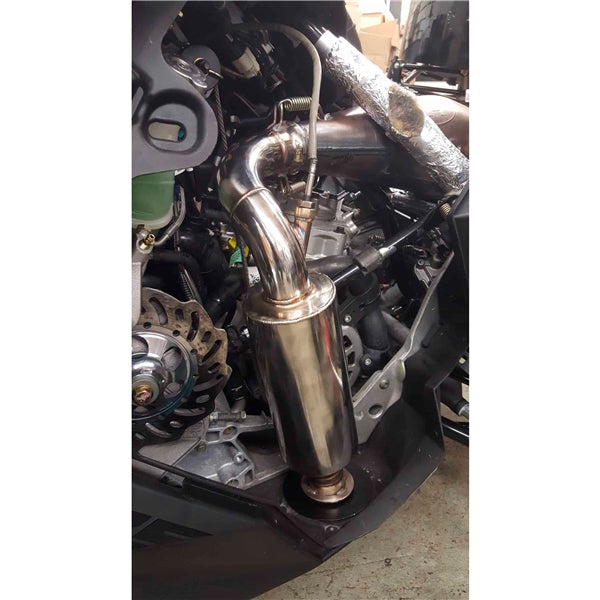 MUFFLER ULTRA LIGHT STAINLESS POL
