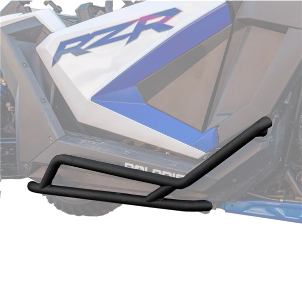 NERF BAR W/STEP POL SUPERATV