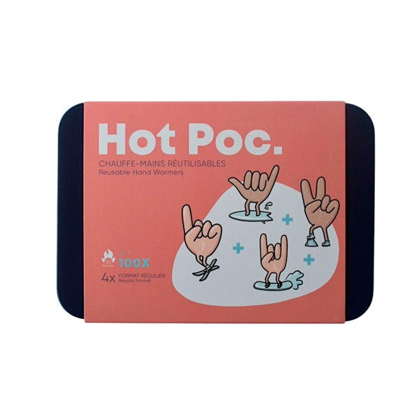 HAND WARMER 4 PCS SKI/HIKE/SURF HOTPOC