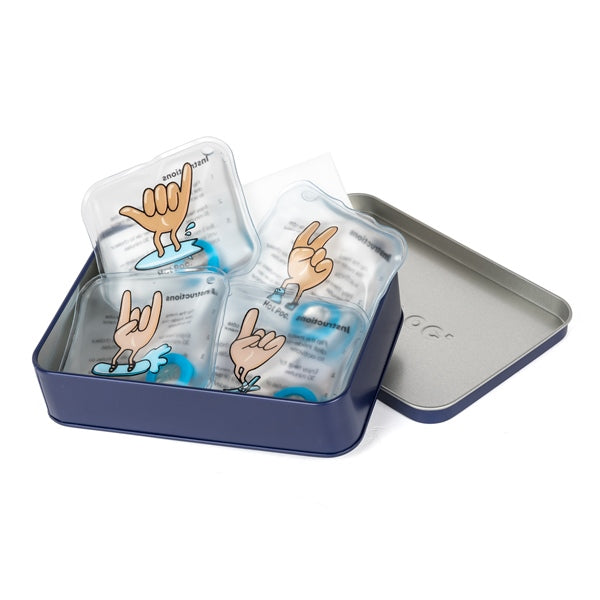 HAND WARMER 4 PCS W/ SILI DISC HOTPOC