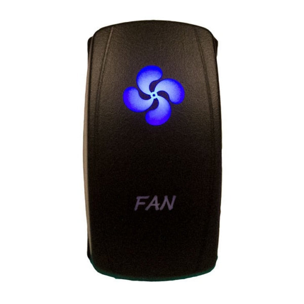 SWITCH ROCKER FAN ON/OFF BL