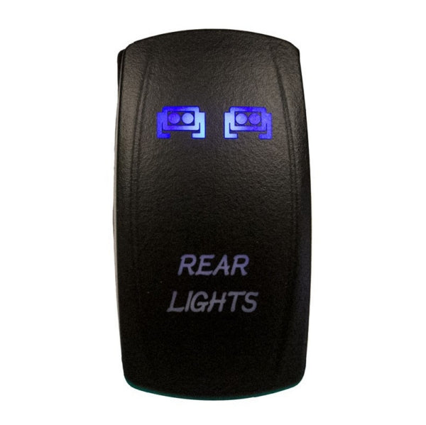 SWITCH ROCKER RR LIGHT ON/OFF BL