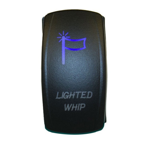 SWITCH ROCKER WHIP ON/OFF BL