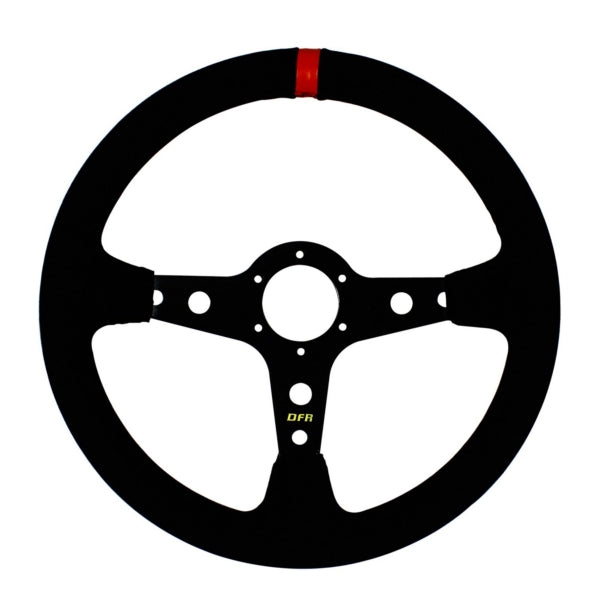 STEERING WHEEL SHALLOW SUEDE
