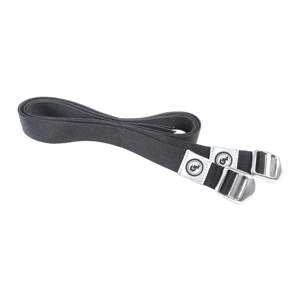 STRAP CINCH 1" BK QTY2
