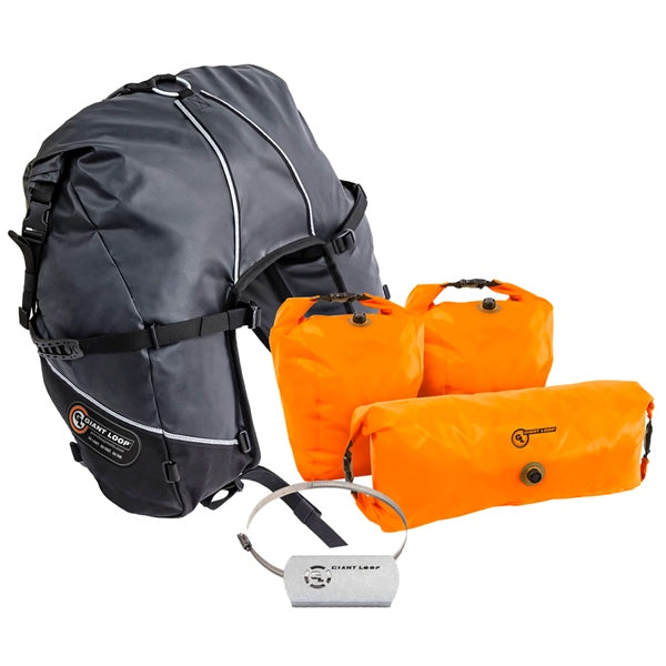 SADDLEBAG GREAT BASIN 68L BK GIANTLOOP