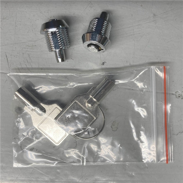 LOCK PUSH W/KEY QTY2 GIANTLOOP