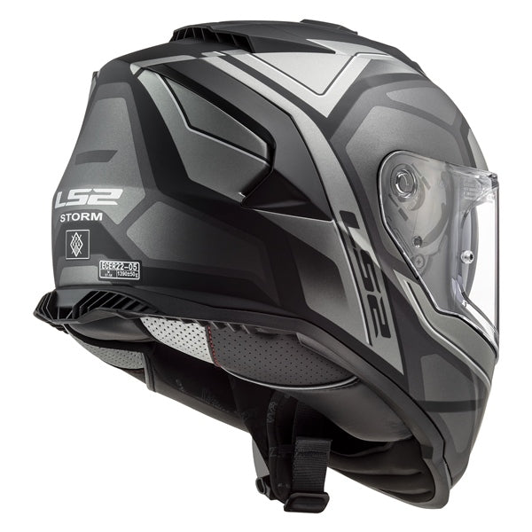 HELM ASSAULT PETRA MAT BK/GRAPH/GY 2XL