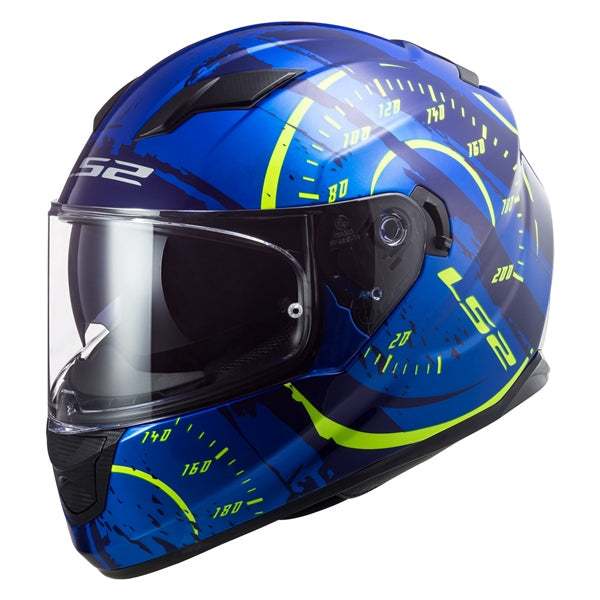 HELM STREAM TACHO W/SV BL/YE XL LS2