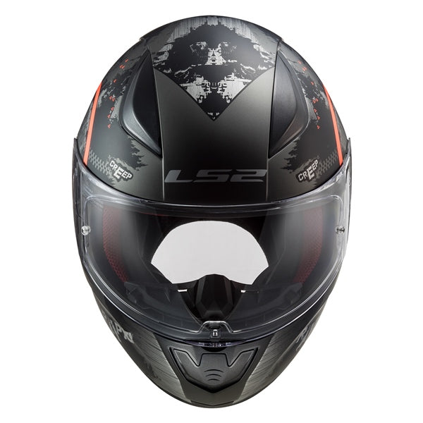HELM RAPID CIRCLE MAT TIT/FLUO OG S LS2