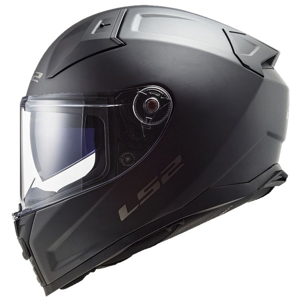 HELM CITATION II SOLID MAT BK 3XL LS2