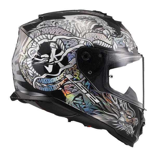 HELM ASSAULT WARRIOR KROME SI/BK 3XL LS2