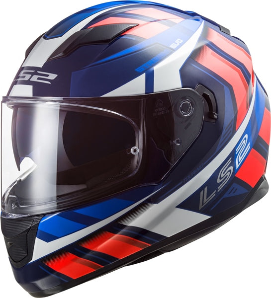 HELM STREAM LOOP BK/RD/WH/BL M LS2