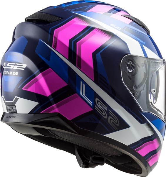 HELM STREAM LOOP BK/PI/WH/BL M LS2