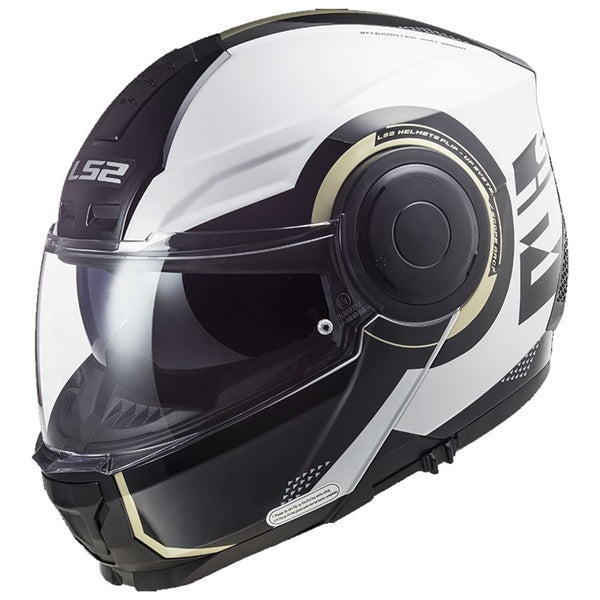 HELM HORIZON ARCH GLOSS WH/TIT L LS2