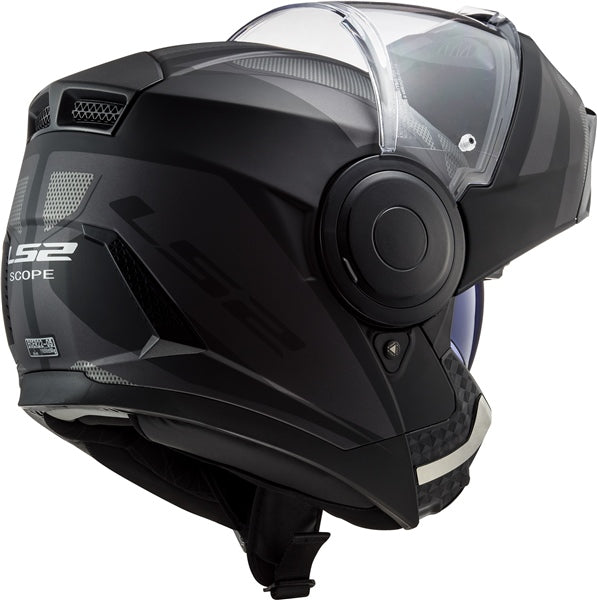 HELM HORIZON AXIS BK/TIT 2XL LS2
