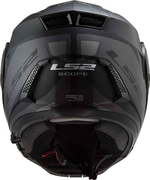 HELM HORIZON AXIS BK/TIT XS LS2