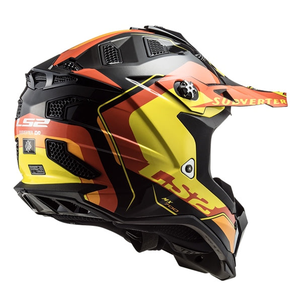 HELM SUBVERTER EVO ARCHED BK/YE/OG M