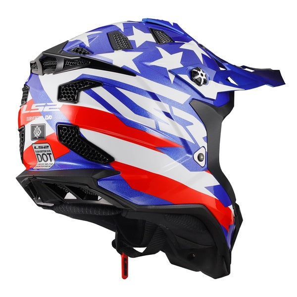 HELM SUBVERTER EVO UNITED RD/WH/BL L