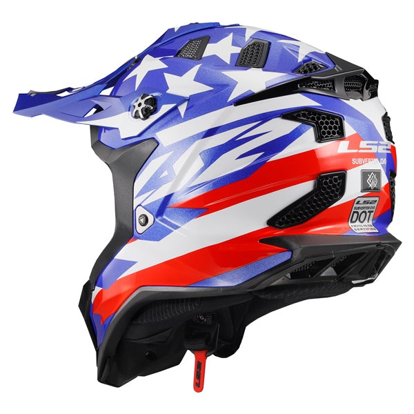 HELM SUBVERTER EVO UNITED RD/WH/BL L