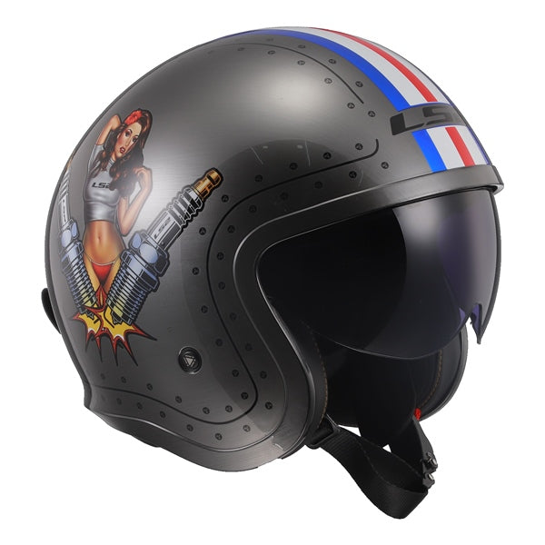 HELM SPITFIRE SPARK BRUSHED ALLOY S