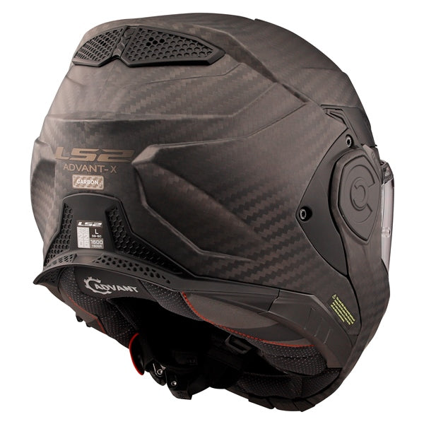 HELM ADVANT X CARBON BKOUT MAT BK 3XL