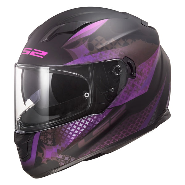 HELM STREAM LUX MAT BK/PI L LS2