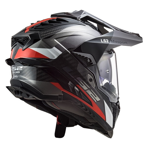 HELM EXPLORER C FRONTIER GLOS TIT/RD 2XL