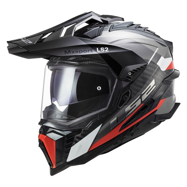 HELM EXPLORER C FRONTIER GLOS TIT/RD 2XL