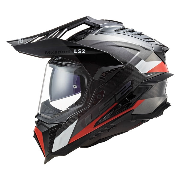 HELM EXPLORER C FRONTIER GLOS TIT/RD 2XL