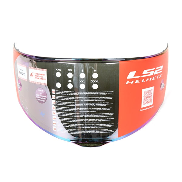 PINLOCK SHIELD RAINBOW IRID