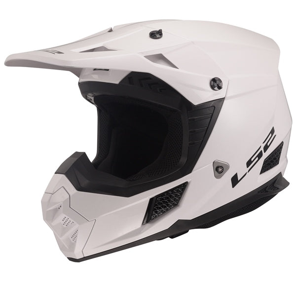 HELM COZ SOLID GLOSS WH 2XL LS2