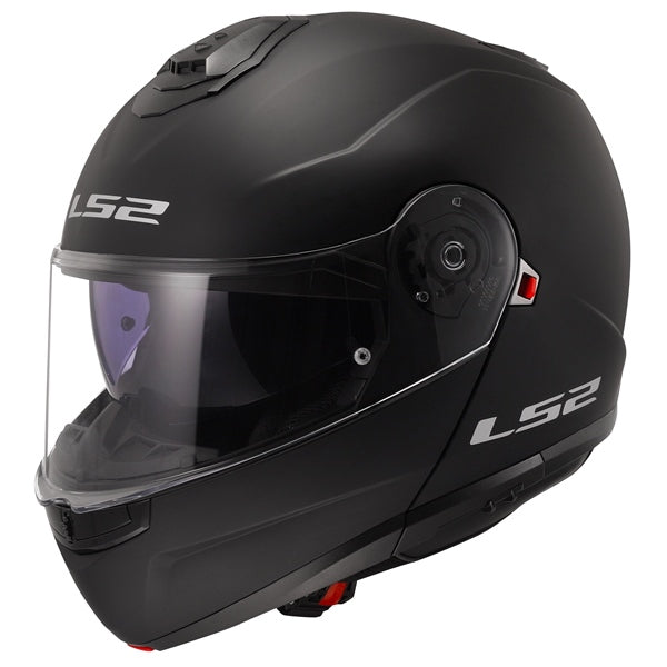 HELM STROBE II SOLID MAT BK XL LS2
