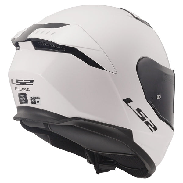 HELM STREAM II FF808 GLOSS WH 2XL LS2